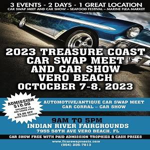 2023 Treasure Coast Car Swap Meet and Car Show – Vero Beach